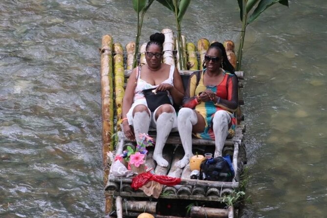 Bamboo rafting with Limestone Foot Massage free rum taste - The Usain Bolt stop and shopping time