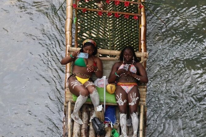 Bamboo rafting with Limestone Foot Massage free rum taste - Comfort, facilities, and group size