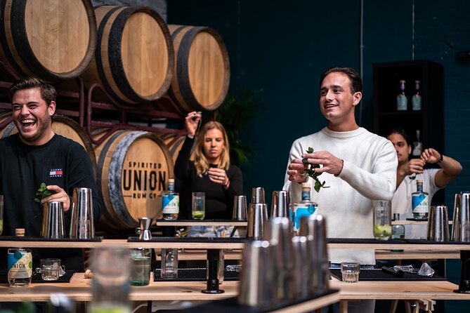 Cocktail workshop @ Spirited Union Rum Co. (Amsterdam) - Three cocktails means planning your afternoon