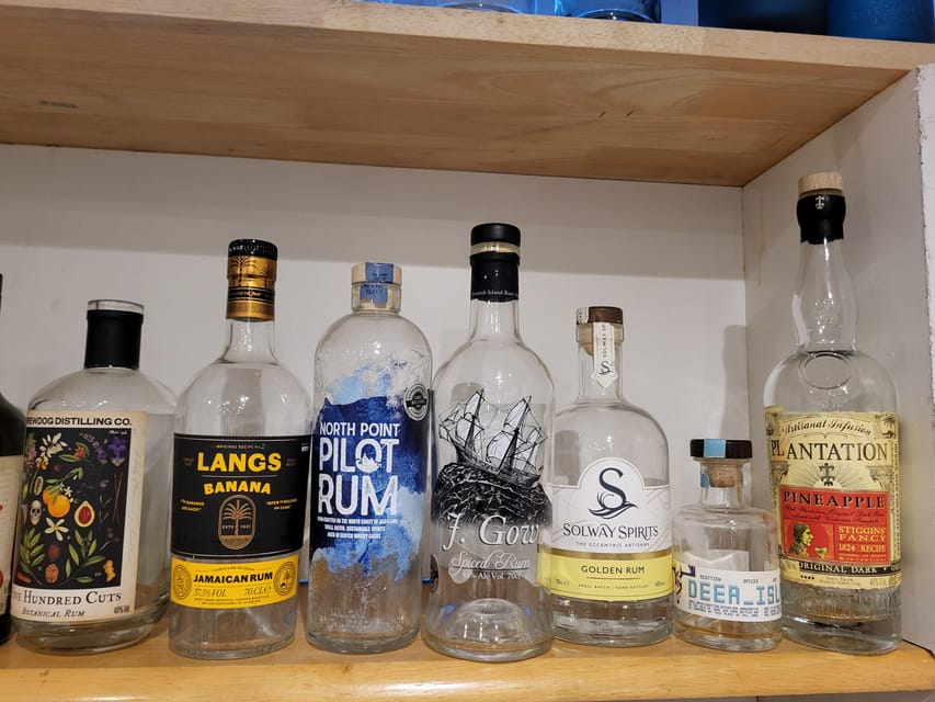 Edinburgh: Rum Distillation Workshop with Rum Tasting - Making a Bespoke 500ml Bottle