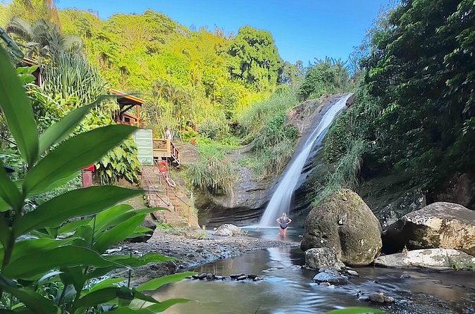 Grenada Day Tour-Concord Falls, Chocolate, Rum & Grand Etang Lake - A Grenadian Meal, With Lunch Paid Separately