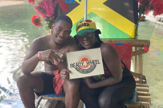 Lethe River Rafting Travel from Montego Bay w FREE Rum Punch - The riverbank bar and optional limestone massage