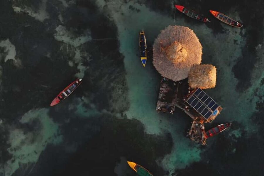 Montego Bay: YS Falls and Appleton Rum Private Tour by Van - Floyd’s Pelican Bar: a boat ride to a simple offshore hut