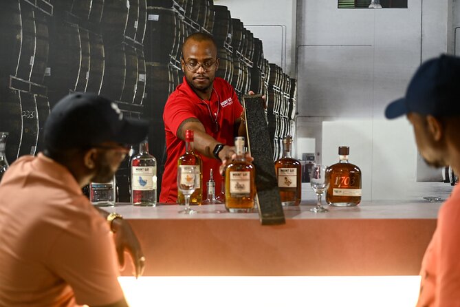 Mount Gay Signature Rum Tasting Experience - Four pours in the Tasting Room