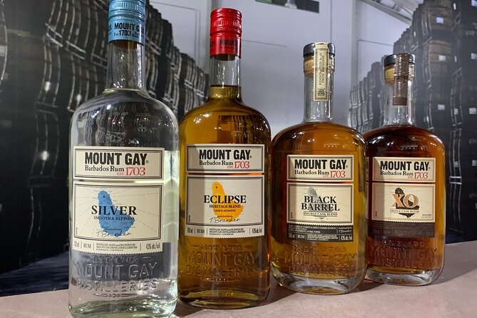 Mount Gay Signature Rum Tasting Experience - Timing, transport, and group size