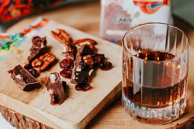 Rum and Chocolate Sensory Journey - A small tasting room with a clear point of view