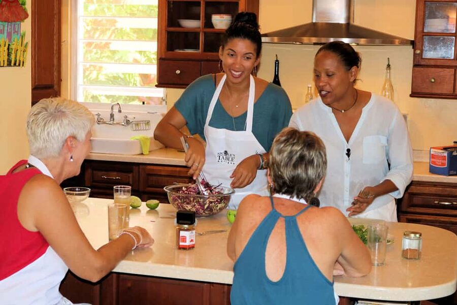 St. John's: Rum Cooking Class with 6 Rum Tastings - Arriving at Nicole’s hilltop kitchen