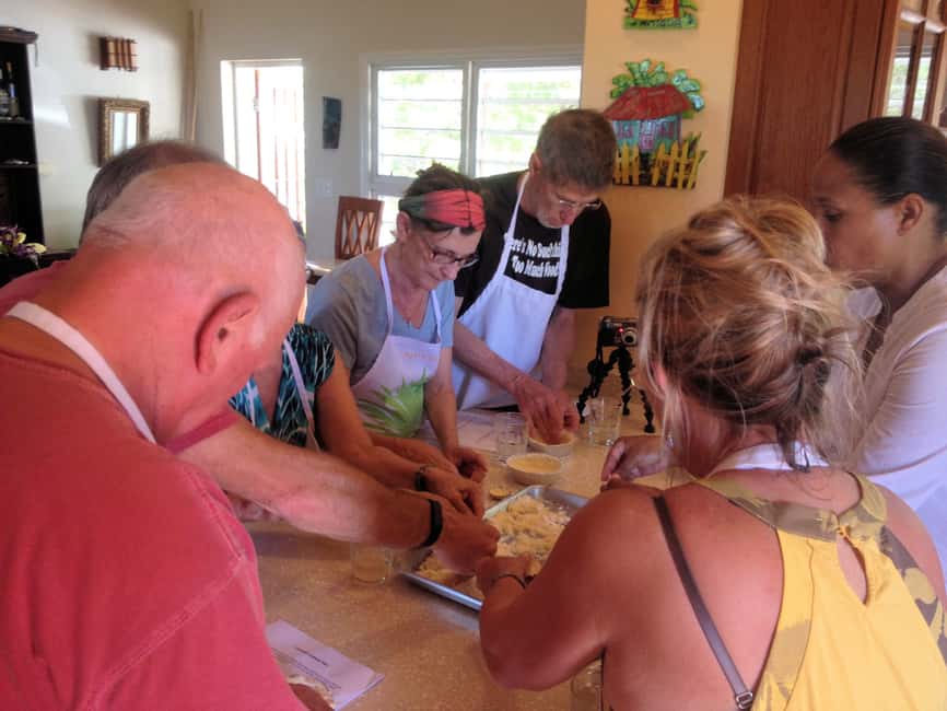 St. John's: Rum Cooking Class with 6 Rum Tastings - Nicole and Adam set an easy pace