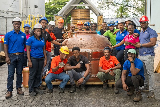 Stade's Rum Distillery Tour Experience - A Barrel Tasting in the Ageing Bond Warehouse