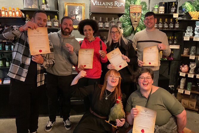 Villainous History and Rum Tasting Tour in York Indoor Experience - Why the 30-minute length works