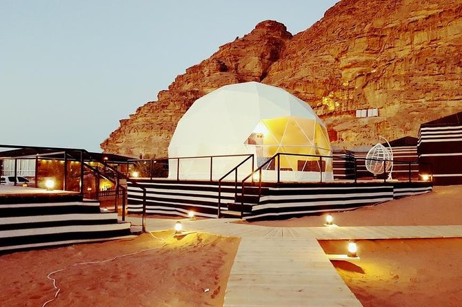 Wade Rum 1/2 Day Tour - Arriving at Wadi Rum Visitor Center or camp